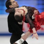 Anna Cappellini and Luca Lanotte, Italy,  during the Ice Dance/Short Dance competition on January 28th.Photo: TT