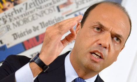 Italy expels nine would-be jihadists: Alfano