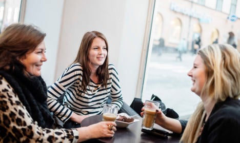 Bumper year for eating out in Swedish cafes