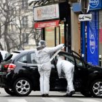 The gunmen reportedly fled in a black Citroen car from the scene of the shooting in the 11th arrondissement. They then dumped the car on Rue de Meaux in the 19th arrondissement before hijacking another car and fleeing towards Porte de Pantin in the north east edge of the city. In doing so they ran over a pedestrian, who was left injured.Photo: AFP