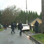 The police operation to track down the suspects focuses on a house in the town of Crepy-en-Valois, to the north east of Paris, near where the suspects were spotted by a garage owner. As well as properties in Corcy in the same region of Picardy. Authorities decide to raise the terror alert in the region to its highest level.