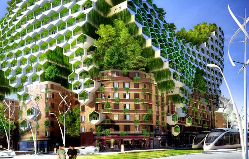 A Future Vision Of Paris The Year 2050 The Local