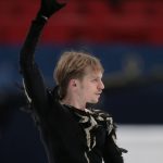 Sergei Voronov, of Russia, skating in the men's short programme. He won a silver medal for the event.Photo: TT