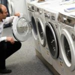 <b>Home appliances:</b> take your time when picking out a washing machine - chances are you'll be spending 5.5 percent of your monthly total on it and its fellow white goods.Photo: DPA