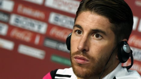 Sergio Ramos ruled out for five weeks