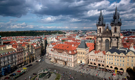 Danish teens' annual wild Prague party underway