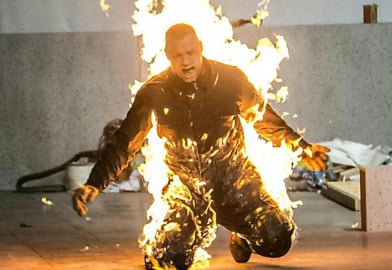 'Burning man' plans new record attempt