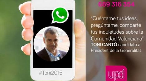 Spanish MPs turn to WhatsApp to win votes