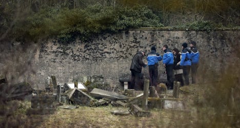 Teens held after Jewish tombs defaced in France