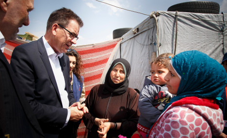 Germany pledges €107m for Syrian refugees