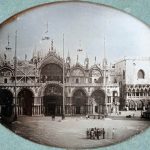 St. Mark's Basilica and the Piazza, by an unnamed French photographer. 1845. Photo: K. &amp; J. Jacobson