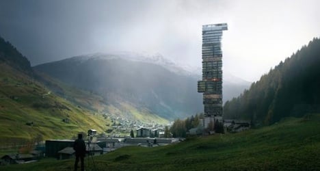 Europe's tallest hotel pitched for Swiss village