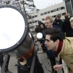Sweden joins Europe’s glimpse of solar eclipse