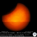 Thick cloud hides solar eclipse in France
