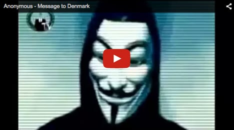 Anonymous to Denmark: The terrorists have won