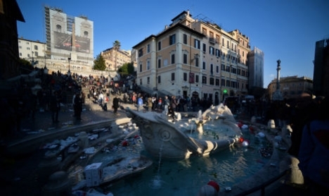 Dutch students raise €3k for Rome fountain