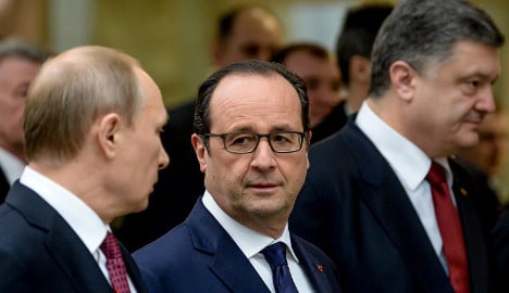 France demands reaction if Ukraine truce violated