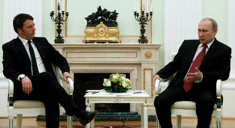 Renzi seeks key role for Russia in Libya crisis