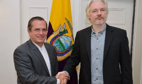 Ecuador sees 'light' in Julian Assange case