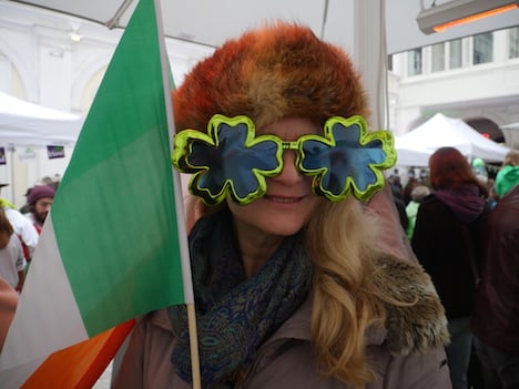 St. Patrick’s Day parade in Vienna