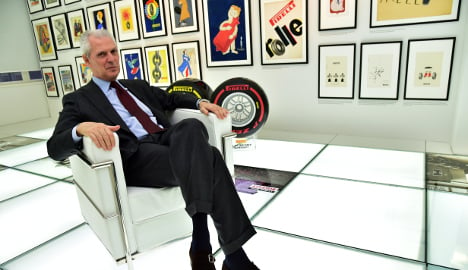 Pirelli chief says future safe in Chinese hands