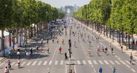 Paris mayor announces plans for 'car-free' day