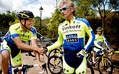 Danish cycling legend Bjarne Riis suspended