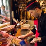 WORLD RECORD FOR MOST HAM SLICED IN AN HOUR: This record of course belongs to a Spaniard. Diego Hernandez Palacios cut 2,160 slices of ham in one hour, which is the equivalent of 10kg of jamon. He achieved the feat in Madrid on April 12th 2011, beating his own previous record  - he is one big ham lover. He trained for the record attempt for three months by going to the gym and cutting ham. Photo: Shutterstock