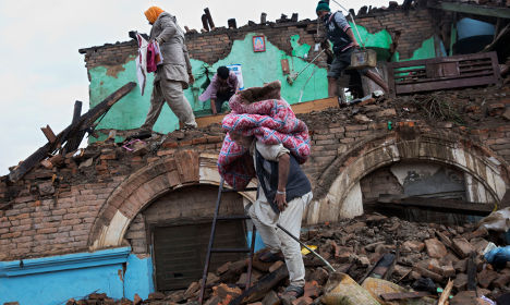 Swedes join earthquake rescue efforts in Nepal