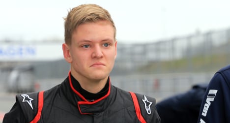 Schumacher Jr launches Formula race career