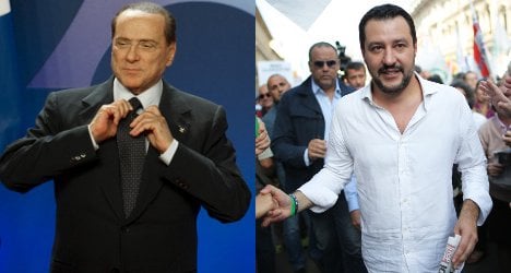 Berlusconi and Salvini parties join forces