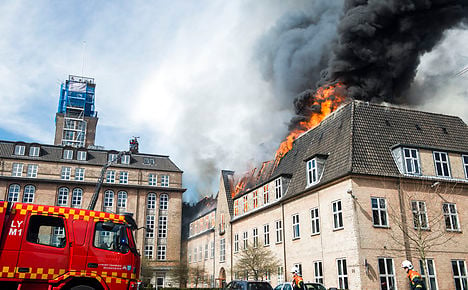 Copenhagen science centre 'destroyed' by fire