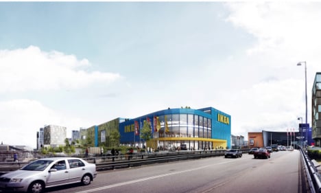 First 'city warehouse' in Scandinavia for Ikea