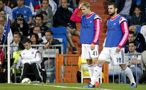 Ødegaard misses out on Real Madrid debut