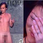 Naked comedian shocks French culture minister