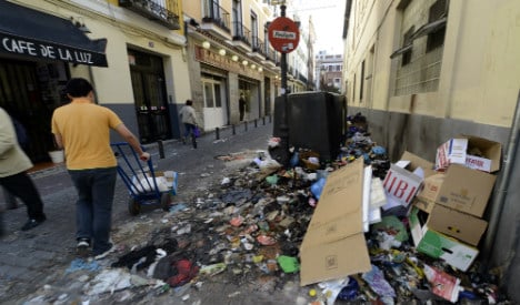 Madrid shamed as 'dirtiest' city in Spain