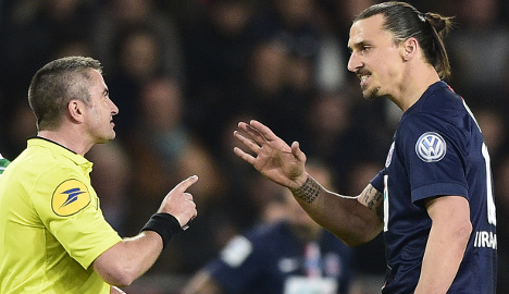 PSG blast treatment of banned Ibrahimovic