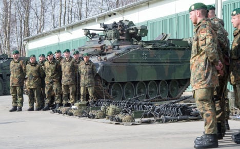German troops quick off mark in Nato exercise