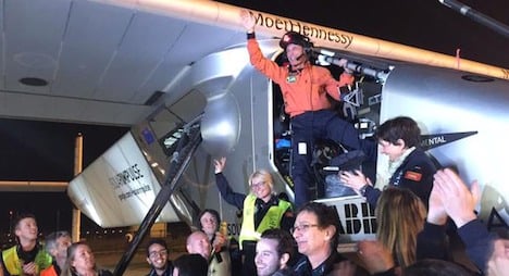 Solar Impulse finishes sixth stage in Nanjing