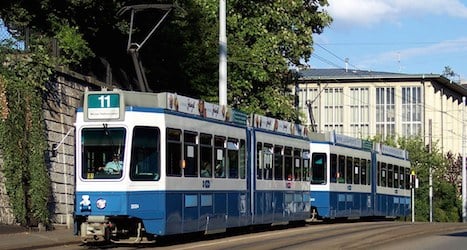 Woman dies after fall from Zurich streetcar
