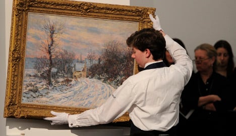 Monet works set to sell for millions in New York