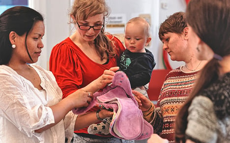 Expat changes diapers and minds in Aarhus