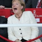 2008 – Merkel became the unofficial crisis manager of the Eurozone after the global financial crash. Her skilful handling of the economic crisis helped increase her popularity even further in Germany.Photo: DPA