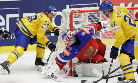 Sweden crash out of Ice Hockey World Cup