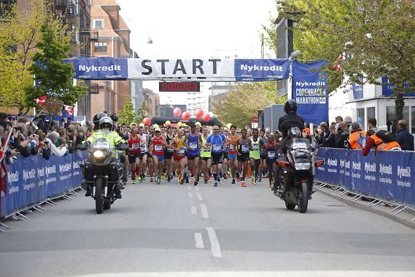 Nearly 10,000 complete Copenhagen Marathon