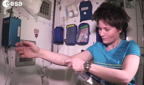 How to stay clean while floating in space
