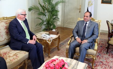 Experts: Steinmeier’s Egypt visit was ‘wrong’