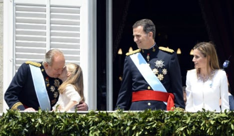 Spain's little Princess Leonor: A life in pics