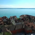 <b>Meersburg, Baden Württemberg </b> - Right on the idyllic Lake Constance, Meersburg is a southern paradise. The upper and lower parts of the town are connected by steep stairwells, and from the upper town the view out onto the lake is astonishing. Photo: via quorm: http://bit.ly/1E5scBO