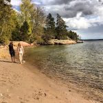 Fabienne Roy, a French reader of The  Local and a visiting friend made the most of the sunshine on Grinda island in the Stockholm archipelago on May 3rd.Photo: Maddy Savage